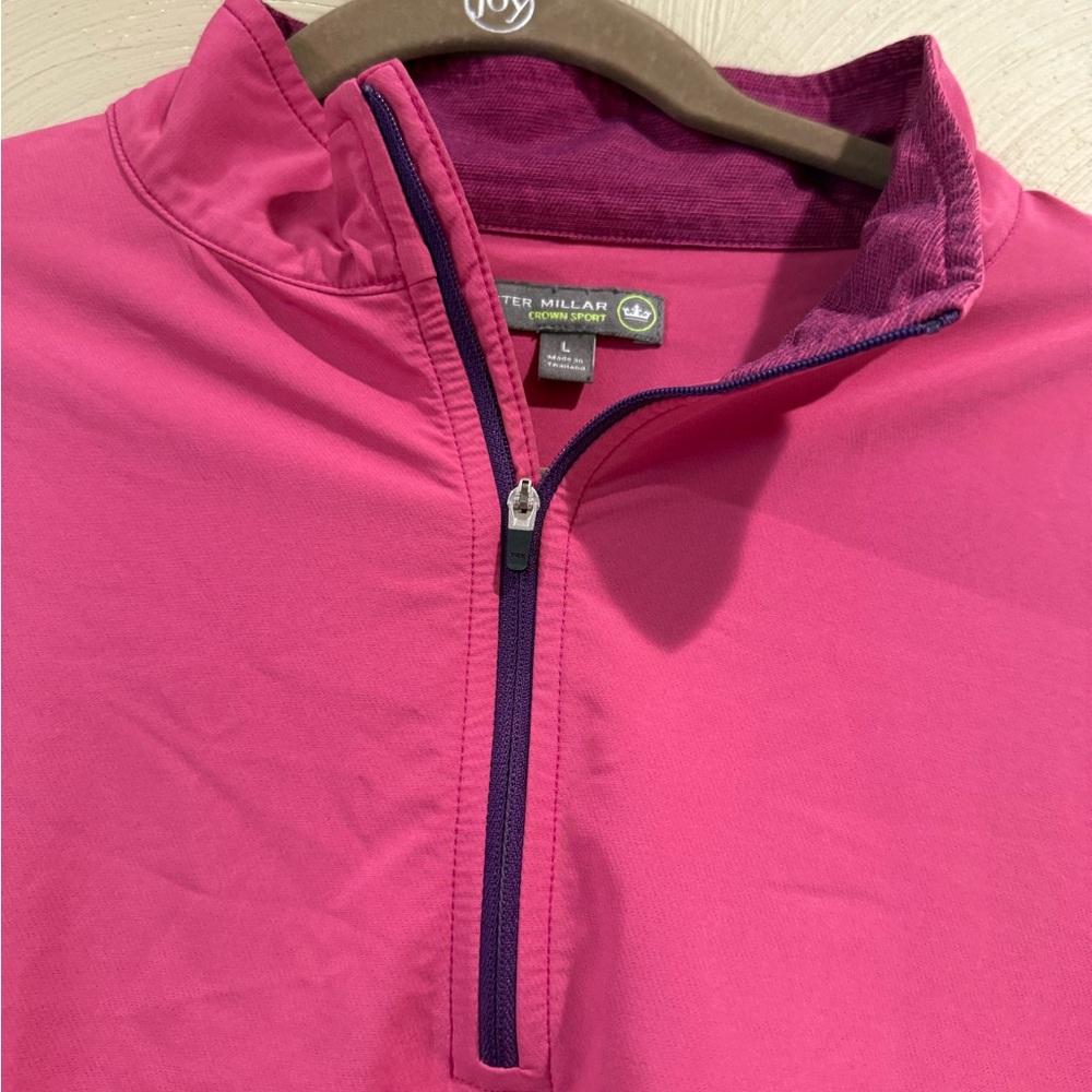 Peter Millar Performance half zip Shirt Jacket - Picture 3 of 8